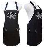 Hair Stylist Apron with flap pockets from Trendy Salon Aprons