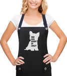 yorkshire terrier waterproof Dog Grooming Apron from Trendy Salon Aprons