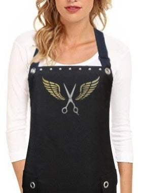Scissors Apron Hair Stylist Apron WINGED SCISSORS – Trendy Salon Aprons